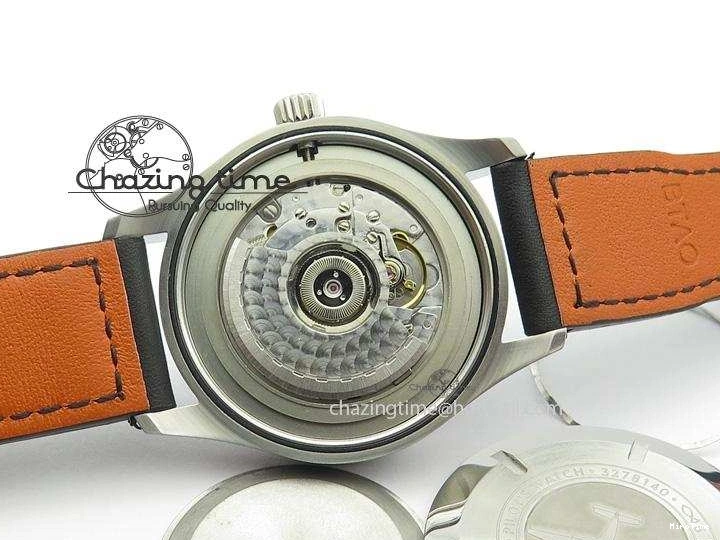 MIROTIME 0305 Mark XVIII IW327002 SS Mk Maker Best Edition White Dial On Black Leather Strap A SunProtective 7298